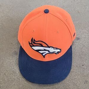 New Era Broncos Orange And Bleu Hats